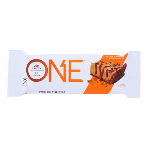 One Peanut Butter Pie Flavored Protein Bar - Case Of 12 - 60 Grm - 788434108782