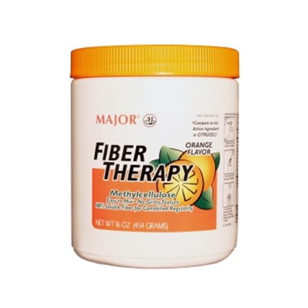 MAJOR SOLUBLE FIBER THERAPY POWDER METHYLCELLULOSE-N/A Orange 454 GM UPC 309045675168 - 788619954685