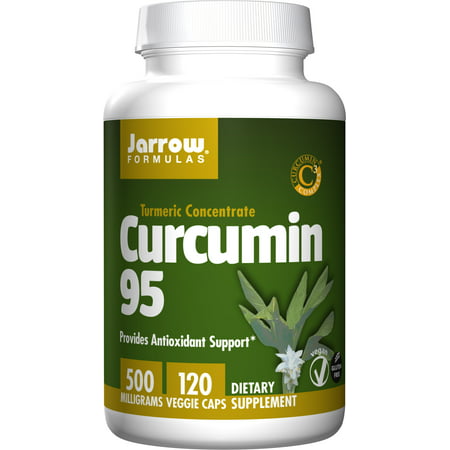 Jarrow Formulas Curcumin 95 Provides Antioxidant Support 500 mg 120 Veggie Caps - 790011140764