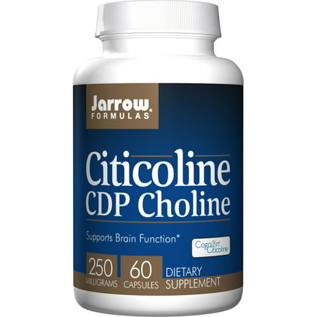Jarrow Formulas CDP Choline Supports Brain Function 250 mg 60 Caps - 790011200123