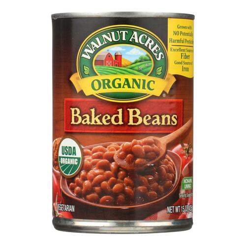 Walnut Acres Organic Baked Beans - Case Of 12 - 15 Oz. - 790555061518
