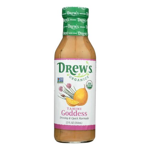 Drew's Organics - Salad Dressing - Tahini Goddess - Case Of 6 - 12 Fl Oz. - 0790874374115