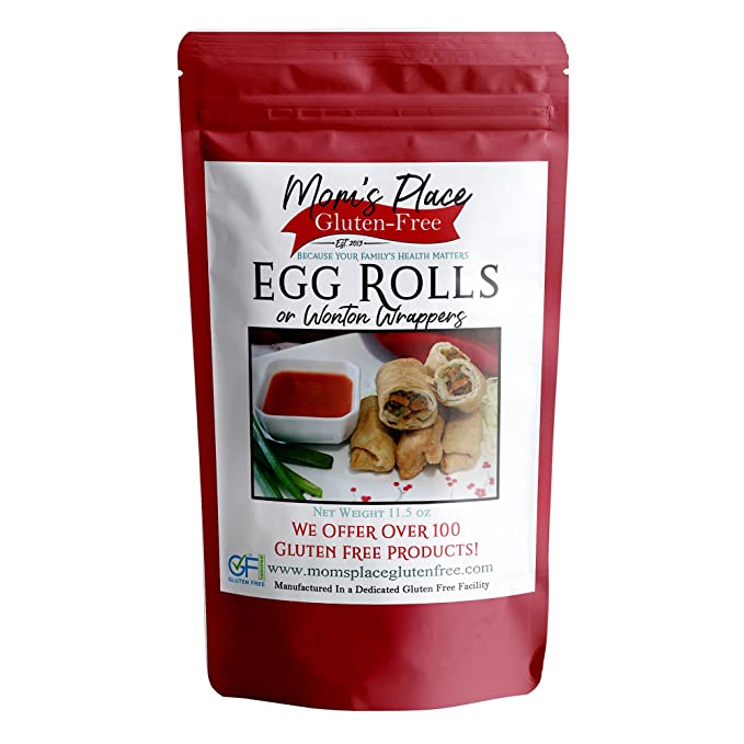  Mom's Place Gluten Free Egg Roll or Wonton Wrap Mix  - 791154361092