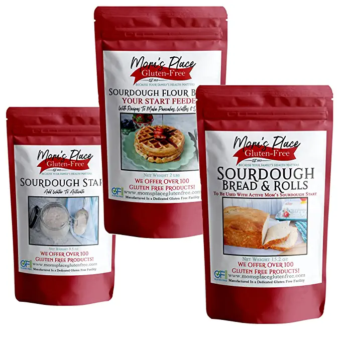 Gluten-Free Sourdough Start, Bread, and Pancake/Waffle Flour Combo - 791154361412