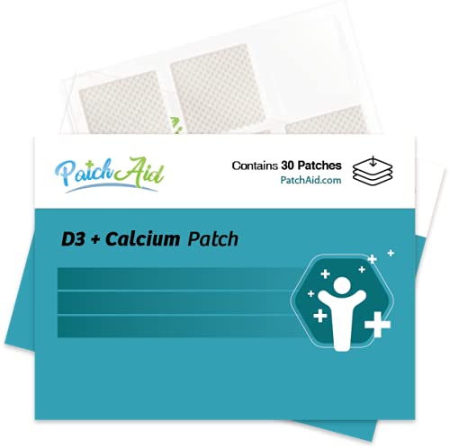  D3/Calcium Topical Patch by PatchAid - White  - 791617200197