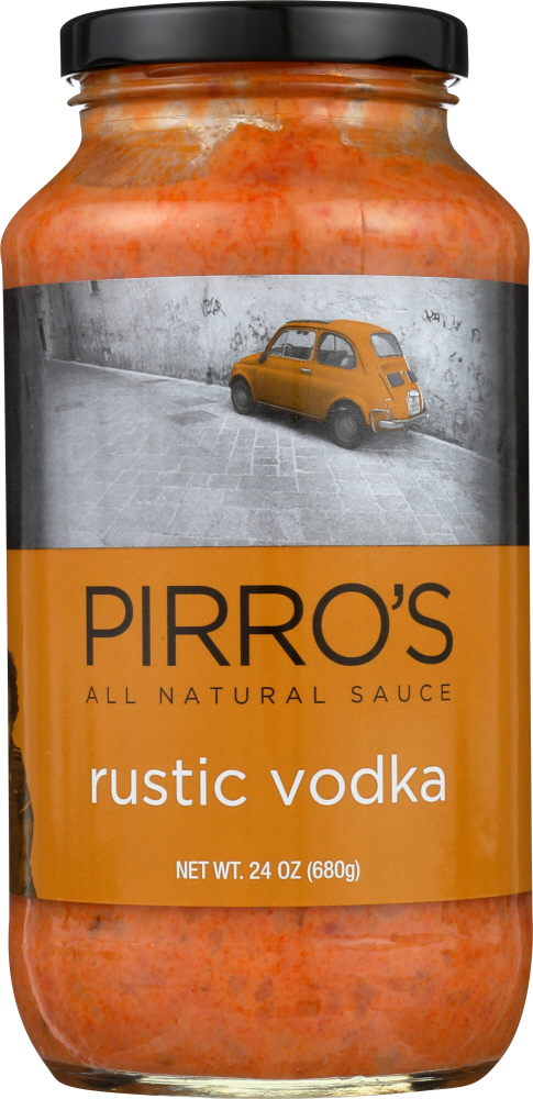PIRROS SAUCE: Sauce Vodka Rustic, 24 oz - 0793573073914