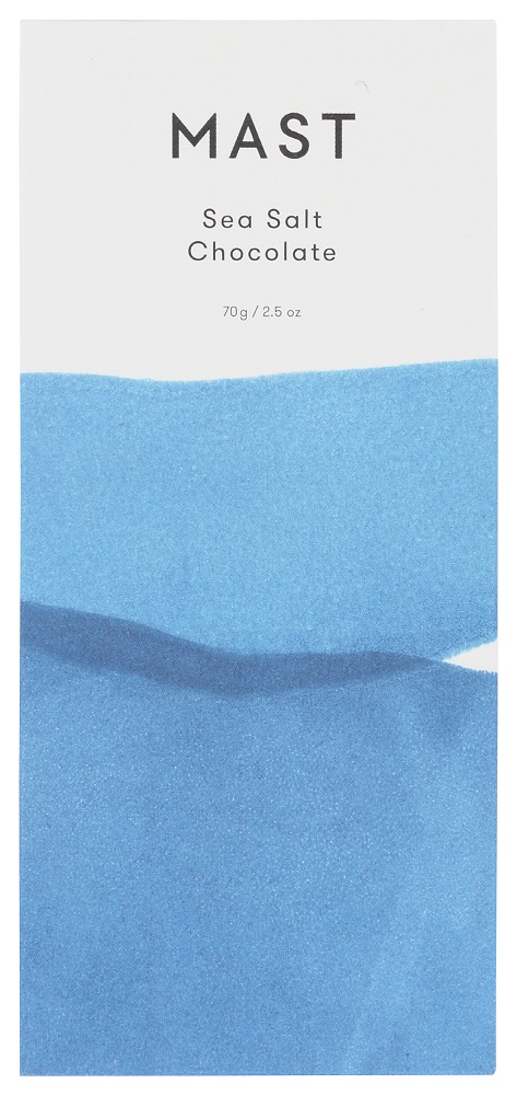 MAST: Sea Salt Chocolate Bar, 2.50 oz - 0793573076694