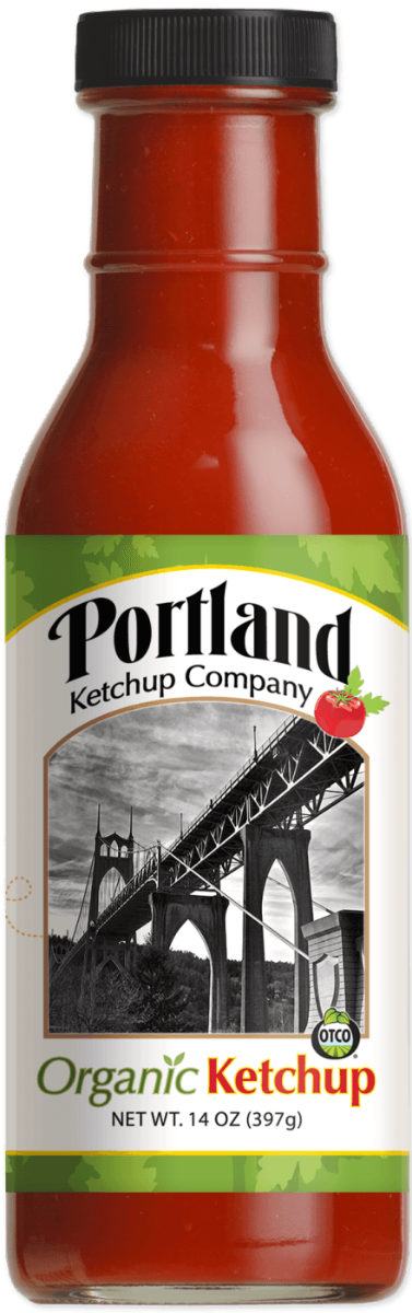 PORTLAND MUSTARD: Organic Ketchup, 14 oz - 0793573893604