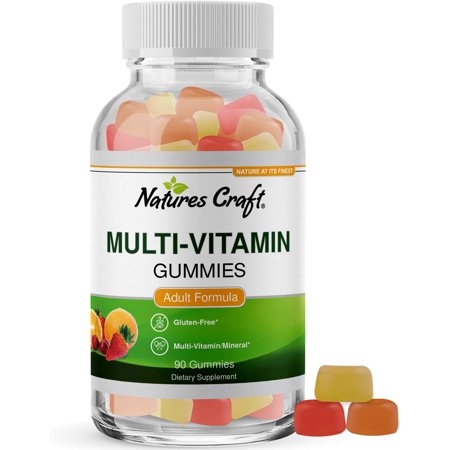 Multivitamin Gummies for Women and Men - Chewable Gummy Complex for Adults - Best Vitamins Energy Booster - 793611599024