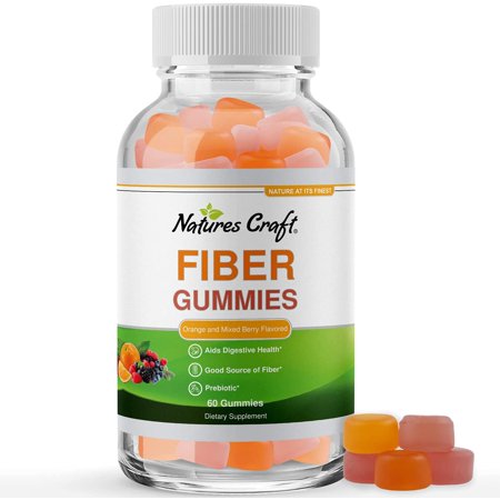 Fiber Gummies Immune Supplement Gut Health Detox Cleanse Digestive Health - 793611599734