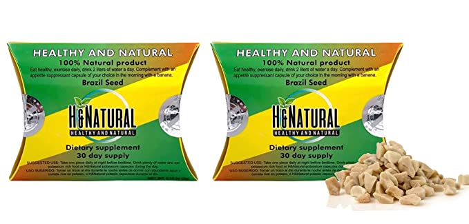  New! 2 Pack! Semilla de Brazil Brasil Seed 100% Original Natural Product Large Fresh Semilla!  - 794094191996