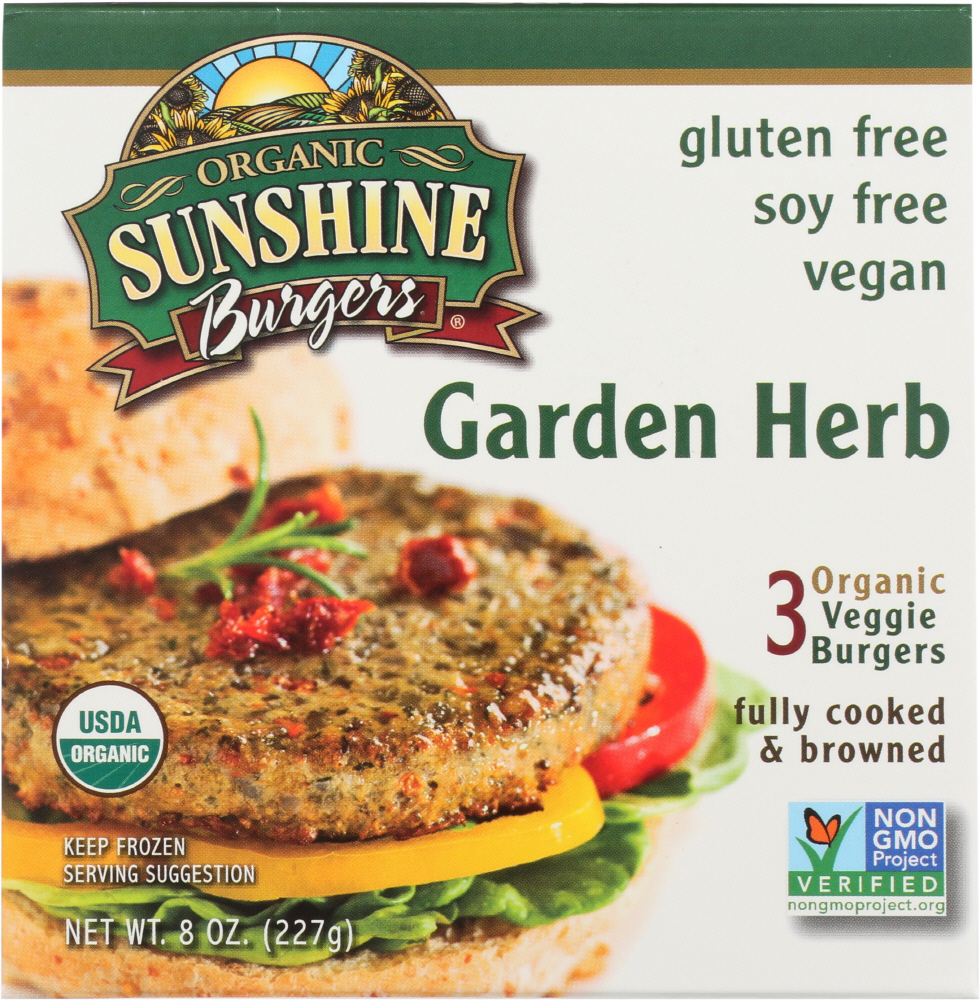 3 Organic Veggie Burgers - 794213000031