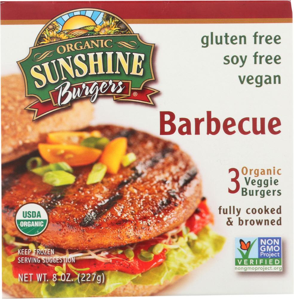 3 Organic Veggie Burgers - 794213000239