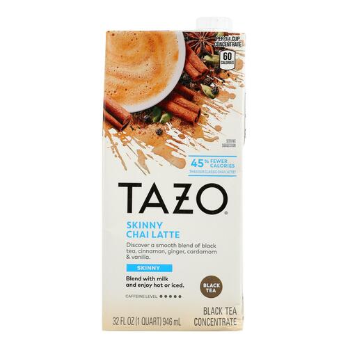 Tazo Tea - Tea Conc Skny Chai Latte - Case Of 6 - 32 Fz - skinny