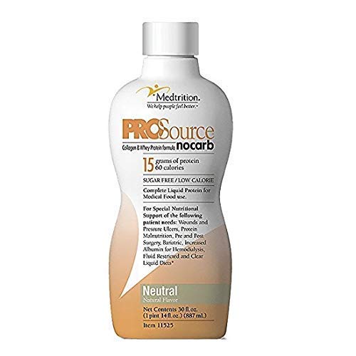 ProSource NoCarb Liquid Protein, Neutral Flavor, 30 Ounce Bottle - 1/Each - 794688015257