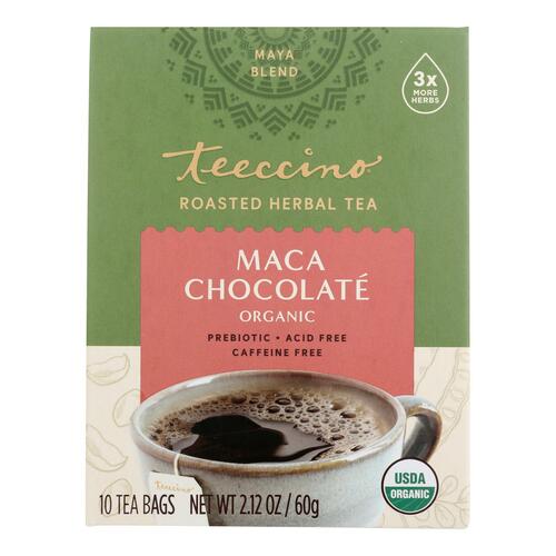 Teeccino, Chocolate Organic Herbal Dark Roast Coffee - 795239401307