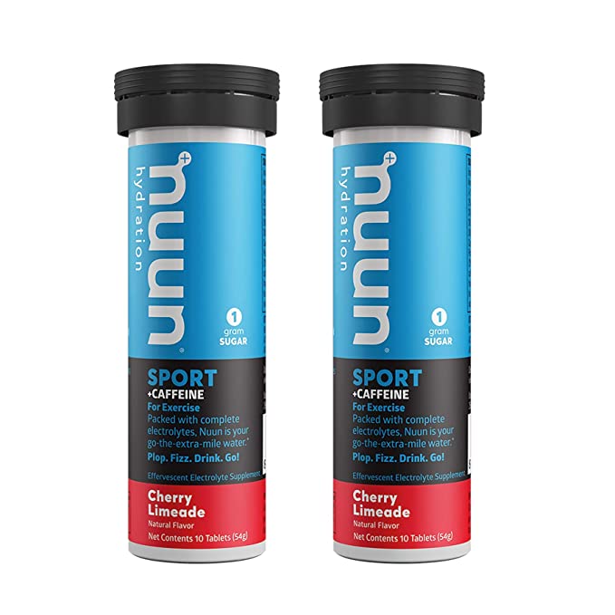 Nuun Hydration Energy Electrolyte Enhanced Drink Tablets, Cherry Limeade - 767644664813