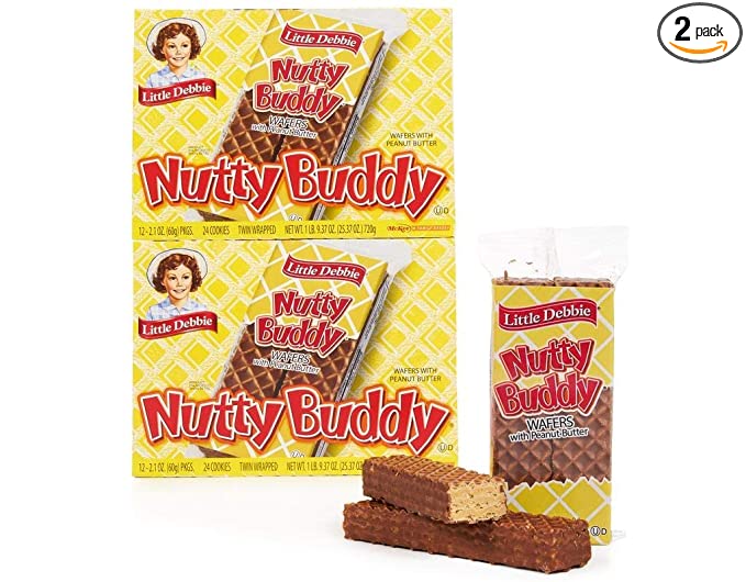  Little Debbie's Nutty Bars (2 box pack)  - 796520329720