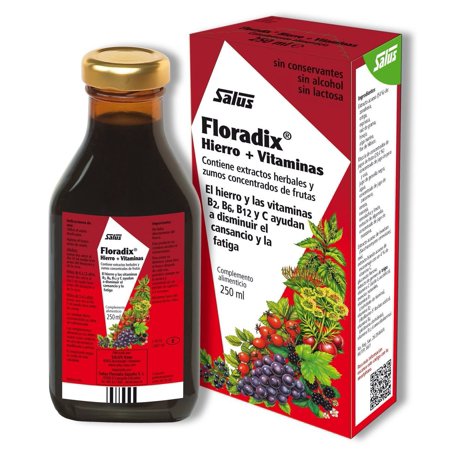 Floradix Liquid Iron And Vitamin Formula 250ml - 797142491741