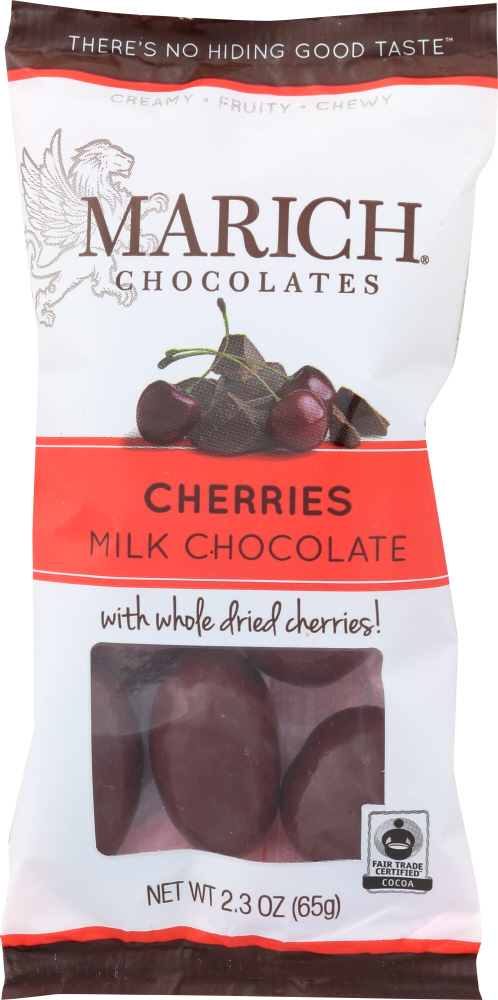 MARICH: Milk Chocolate Cherries, 2.3 oz - 0797817029576