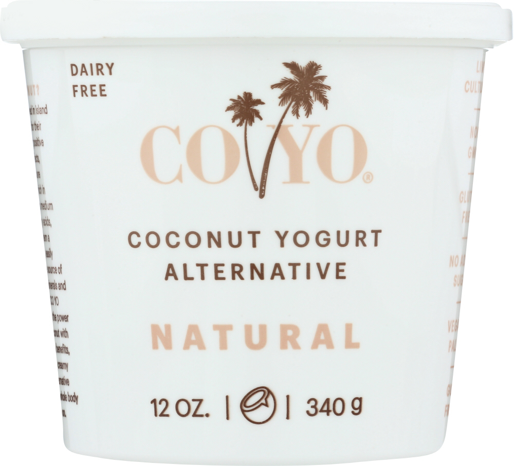 CO YO: Natural Coconut Yogurt Alternative, 12 oz - 0797945810008