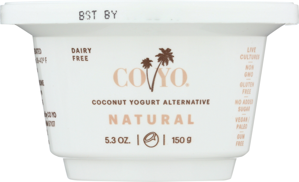 CO YO: Natural Coconut Yogurt Alternative, 5.30 oz - 0797945810053