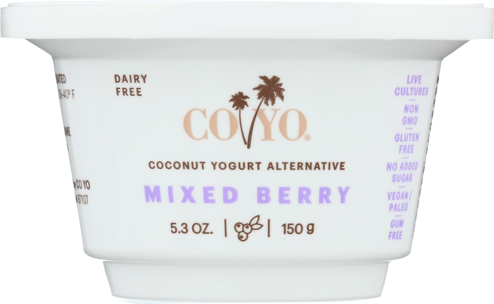 CO YO: Coconut Yogurt Alternative Mixed Berry, 5.30 oz - 0797945810152