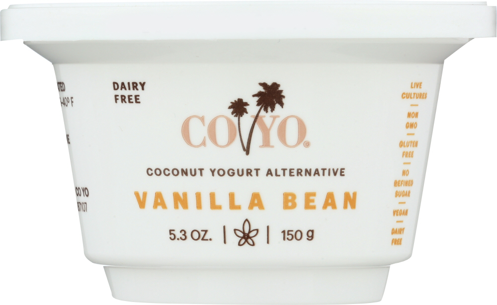 CO YO: Coconut Yogurt Alternative Vanilla Bean, 5.30 oz - 0797945810251