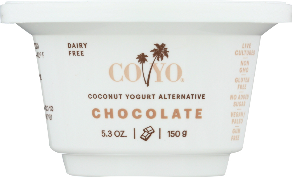 CO YO: Coconut Yogurt Alternative Chocolate, 5.30 oz - 0797945810350