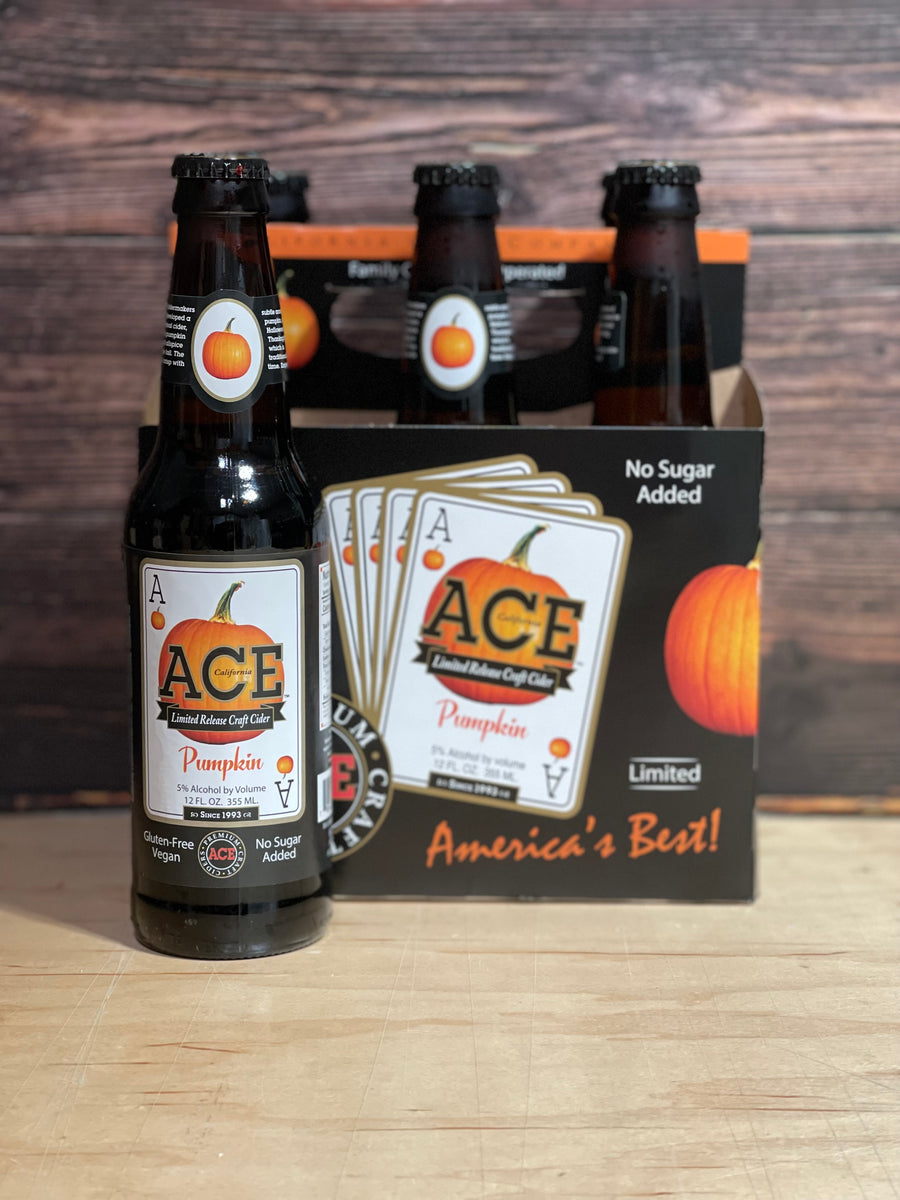 California Ace Pumpkin Limited Release Craft Cider (6-PK BTL) - 798449006102