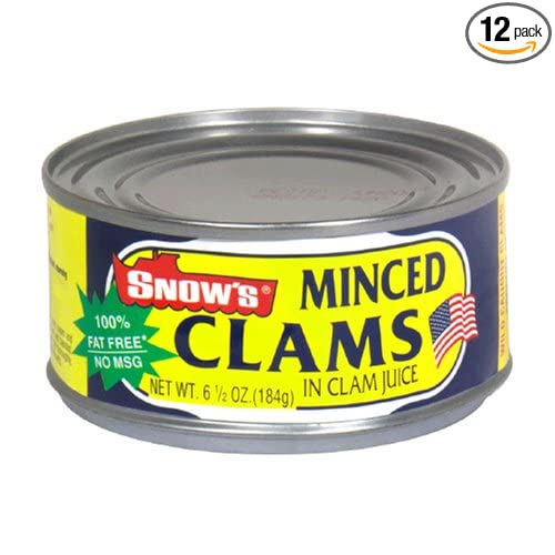 Minced Clams In Clam Juice - 798525160995