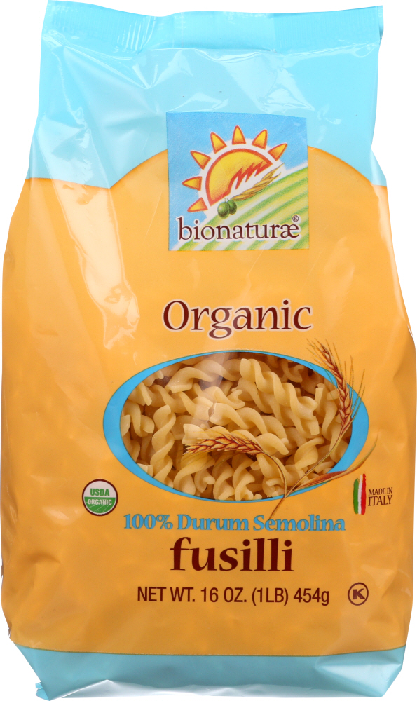 100% Durum Semolina Fusilli - 799210555546