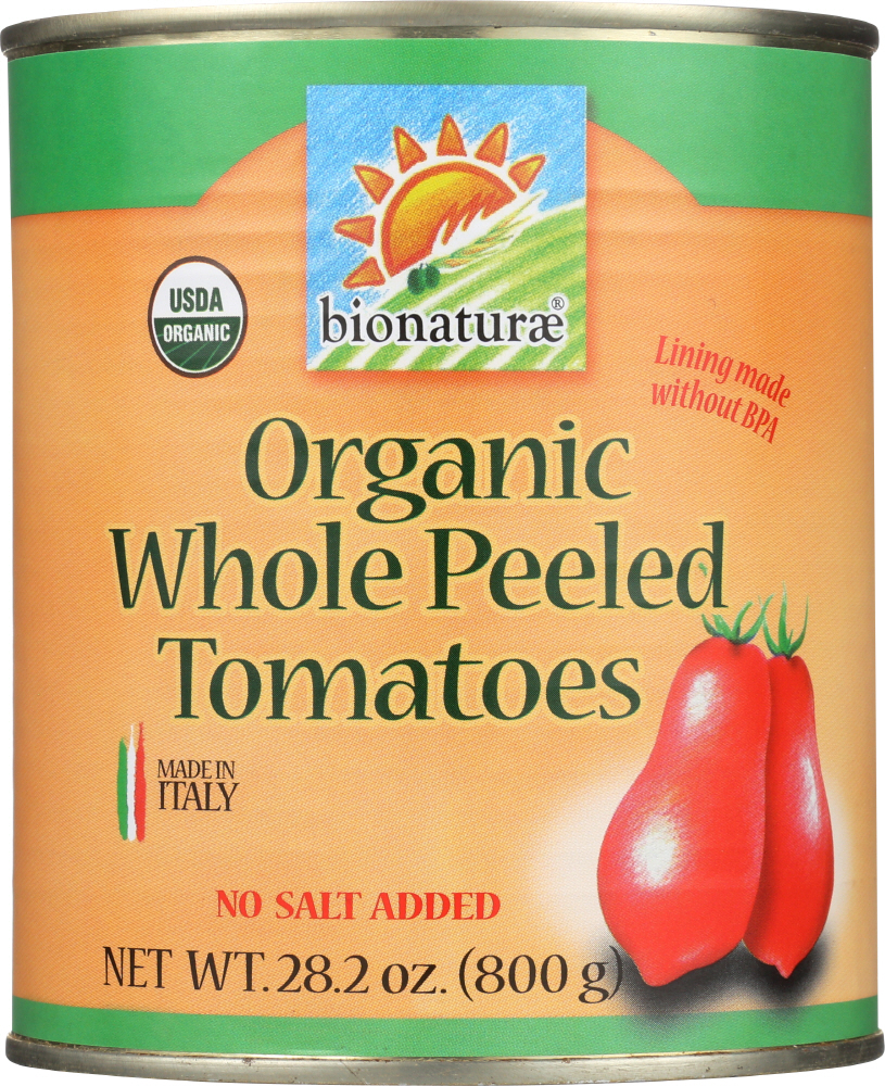 Organic Whole Peeled Tomatoes - 799210980010