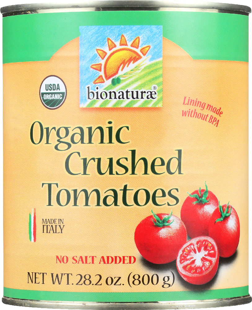 Bionaturae Tomatoes - Organic - Crushed - 28.2 Oz - Case Of 12 - 0799210980034