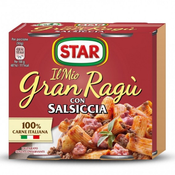 Star Granragù Salsiccia (360 GR) - 8000050014585