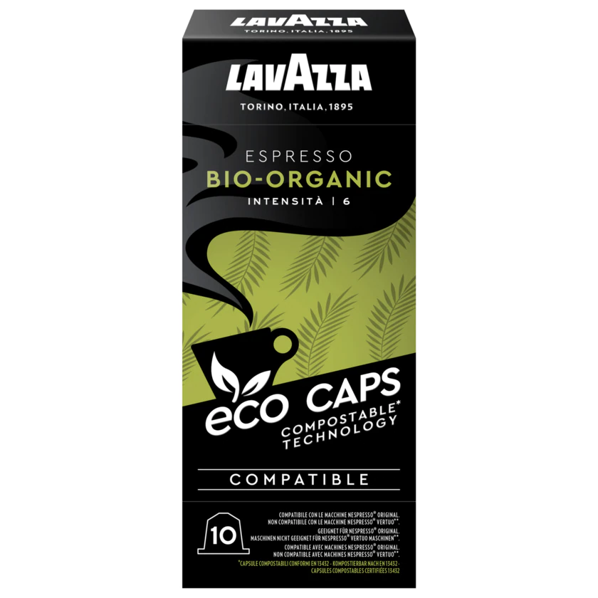 Lavazza Espresso Bio-Organic eco caps 53g, 10 Kapseln - 8000070032170