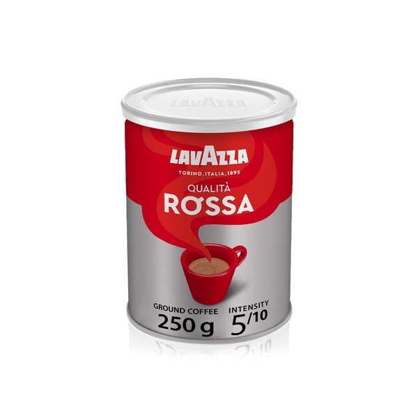 Lavazza Qualita Rossa ground coffee tin 250g - Waitrose UAE & Partners - 8000070035935