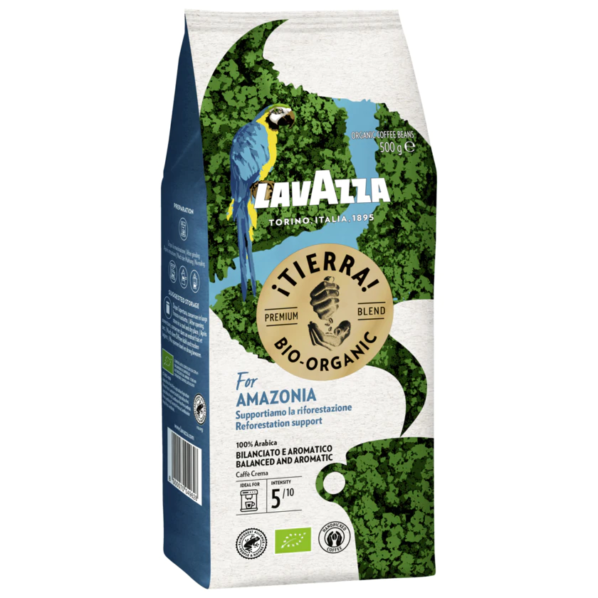 Lavazza ¡Tierra! Bio-Organic For Amazonia 500g - 8000070049628