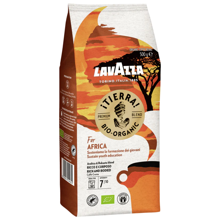Lavazza ¡Tierra! Bio-Organic For Africa 500g - 8000070049642