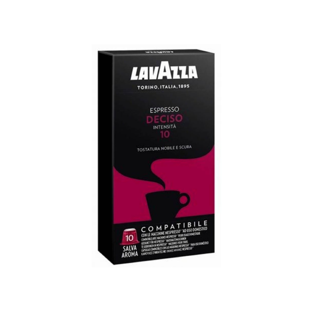 Café espresso Deciso intensidad 10 estuche 10 cápsulas - 8000070081031