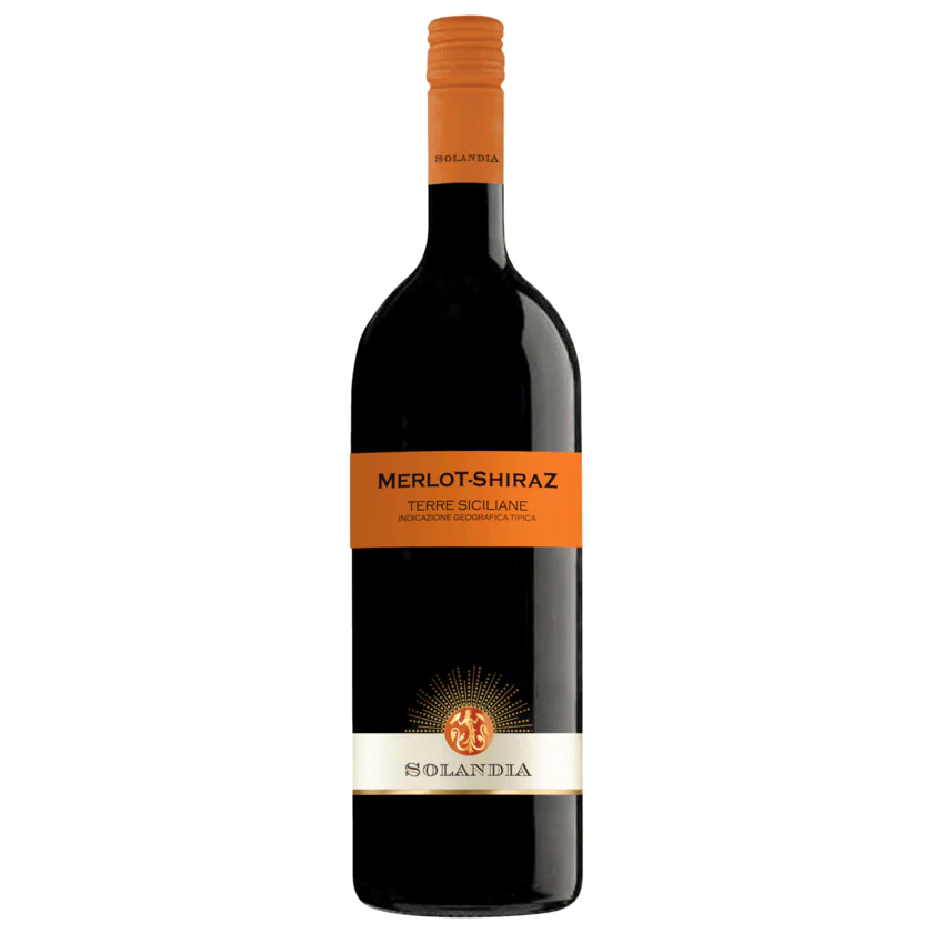 Solandia Rotwein Merlot-Shiraz trocken 1l - 8000160654565