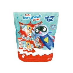 FERRERO Kinder Helden-ABC ´´Happy Moments´´ Minis, 250g - 8000500301128