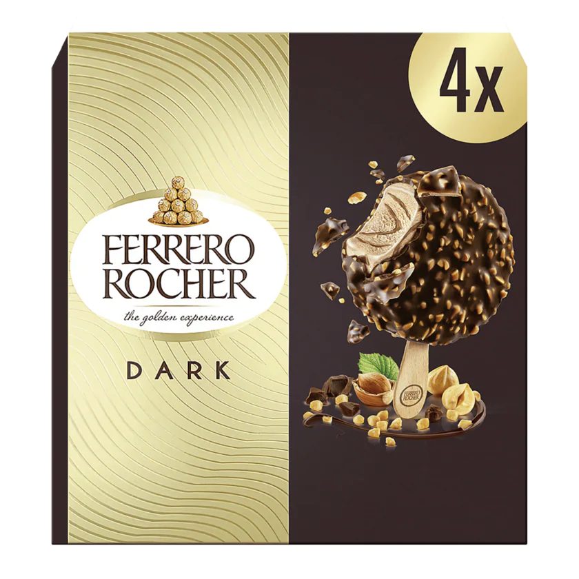 Ferrero Rocher Ice Cream Dark 4x50g - 8000500363515