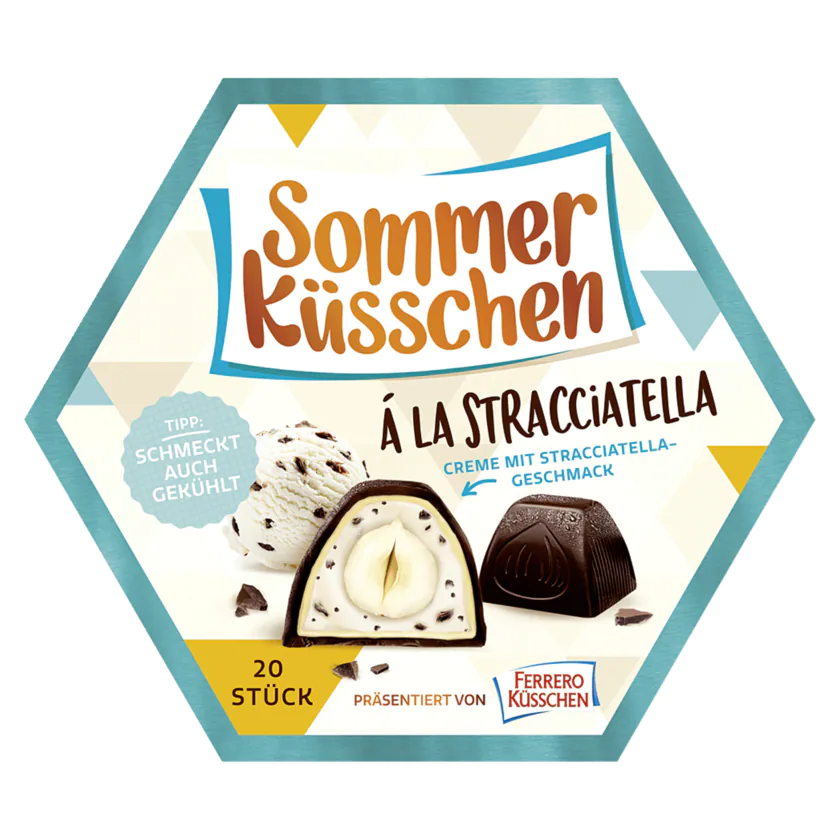 Ferrero Küsschen Sommer Küsschen à la Stracciatella 182g - 8000500366233
