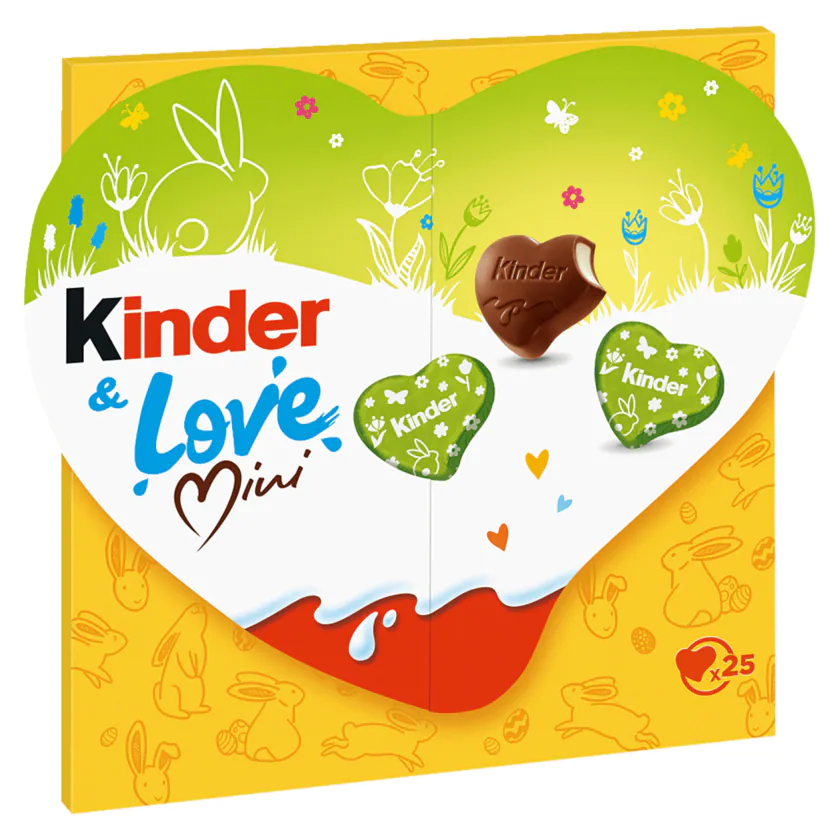 Kinder Love Mini Herz 107g - 8000500373446