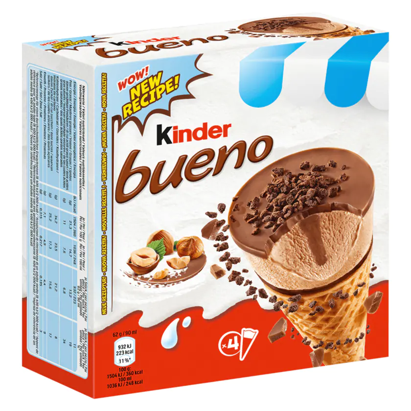 Kinder Bueno Eis 4x62g - 8000500384664