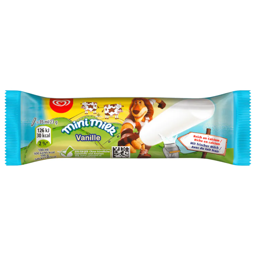 Langnese Mini Milk Vanille 35ml - 8000920461150