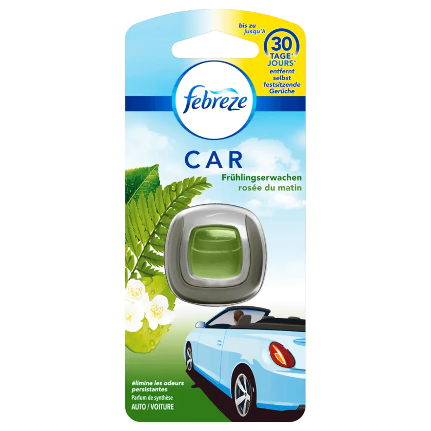 Febreze Auto Lufterfrischer Frühlingserwachen 2ml - 8001090245014