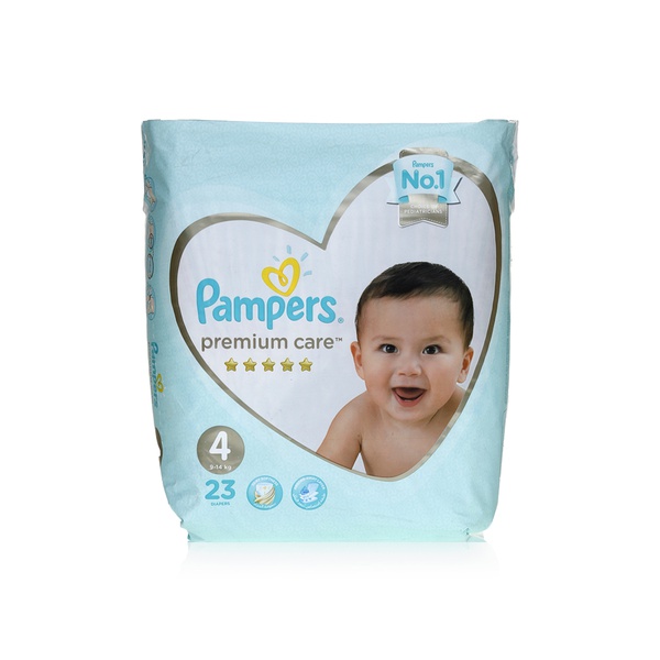 Pampers Premium Care size 4 x23 - Waitrose UAE & Partners - 8001090266958