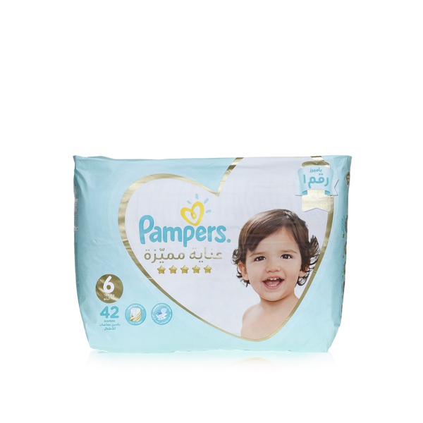 Pampers Premium Care size 6 XXL x42 - Waitrose UAE & Partners - 8001090268136